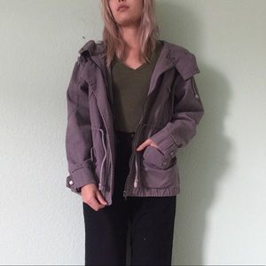 Urban Outfitters grey utility jacket